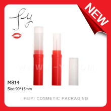 Slim Red Hot Sale Empty Round Lip Balm